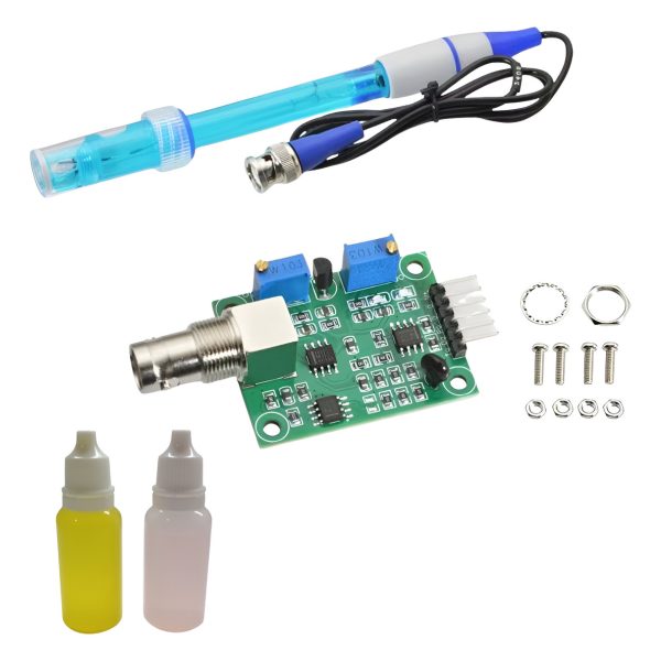 Sensor Medidor Ph Analogico Ph-4502c + Modulo Arduino + Liqu