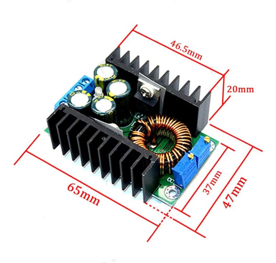 Modulo Regulador De Voltaje Xl4016 300w 5-40v A 1,2-35v 4 Modulo Regulador De Voltaje Xl4016 300w 5-40v A 1,2-35v - Image 4
