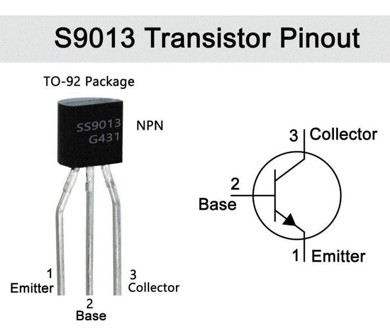 Pack 6x Transistor S9013 Npn 25v 500ma To92 Arduino Stm32 - Image 3