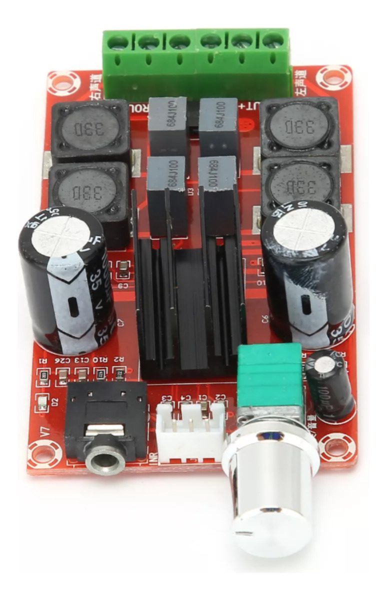 Modulo Amplificador Audio Xh-m189 Tpa3116d2 2x50w Clase D 1 Modulo Amplificador Audio Xh-m189 Tpa3116d2 2x50w Clase D