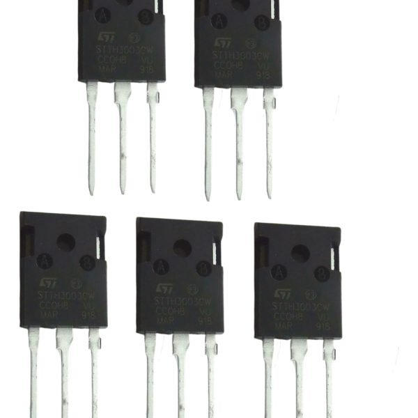 5x Stth3003cw Stth3003 300v 30 A Diodo Rect. Ultrarapido