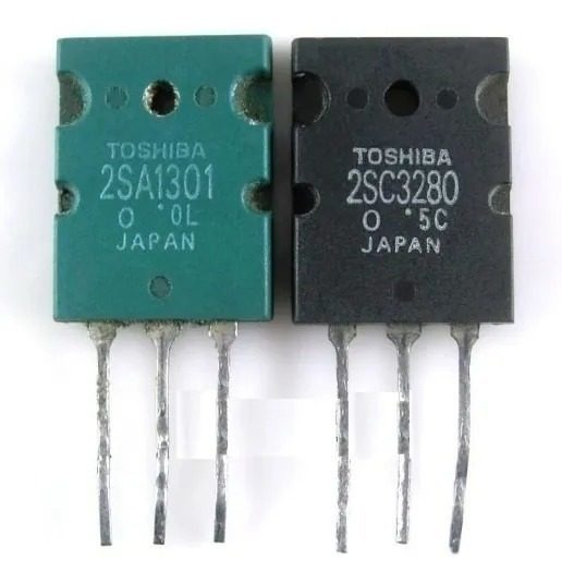 Par Transistor 2sa1301 2sc3280 + A1301 C3280 Toshiba Origina