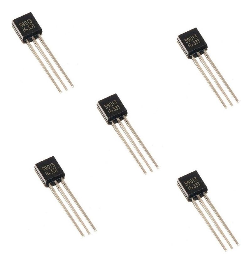 Pack 6x Transistor S9013 Npn 25v 500ma To92 Arduino Stm32
