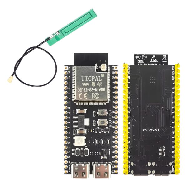 Esp32 S3 Devkitc V2 N16r8 240mhz Wifi Ble 5 Mesh Ia + Ipex