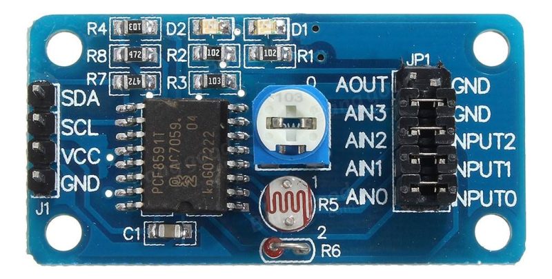 Modulo Conversor Analogico A Digital Pcf8591 Con Ldr Arduino - Image 5