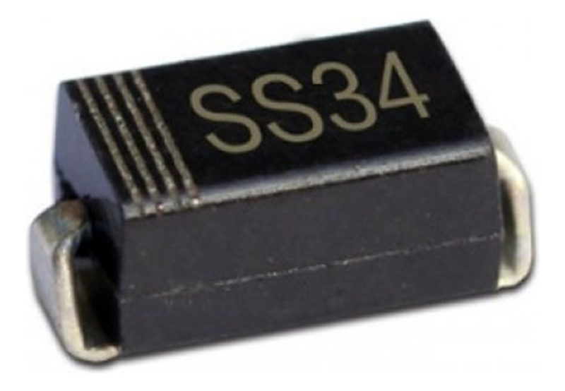 10 X Diodo Schottky Ss34 Sk34 40v 3a  Smd - Image 2
