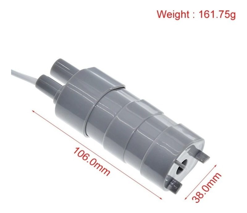 Bomba Agua Sumergible Jt-500 600l/h 6-12v Ip68 Altura 5mt - Image 5