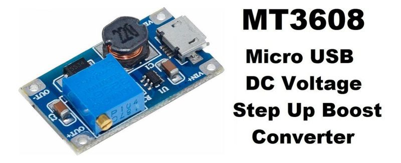 2 X MÃ³dulo Elevador De Voltaje Mt3608 Dc Step Up + Micro Usb - Image 5