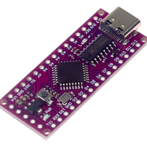Tarjeta Lgt8f328p-lqfp32 Ht42b534-1 Arduino Nano + Pines