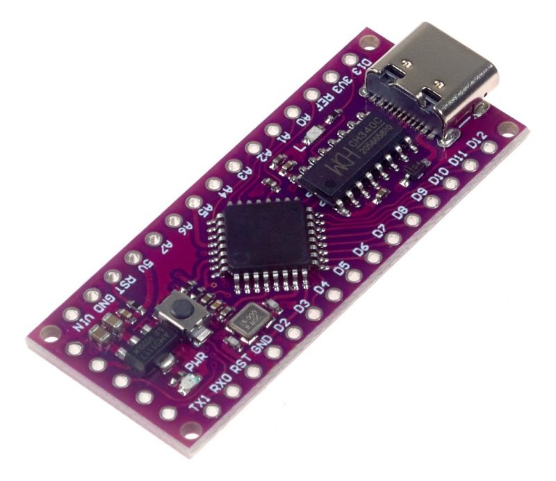 Tarjeta Lgt8f328p-lqfp32 Ht42b534-1 Arduino Nano + Pines