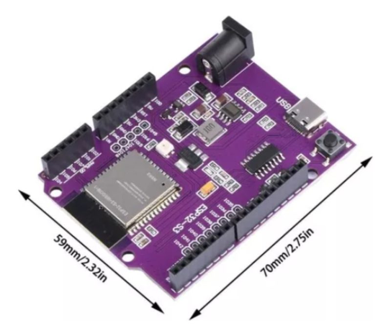 Tarjeta Esp32 N16r8 S3 Uno Wifi Ble Usb C - Image 3