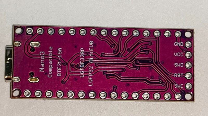 Tarjeta Lgt8f328p-lqfp32 Ht42b534-1 Arduino Nano + Pines - Image 6