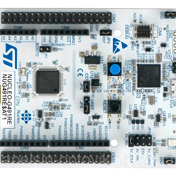 Placa Stm32g491re Nucleo-64 Arduino Mbed, Stlink V3 Original