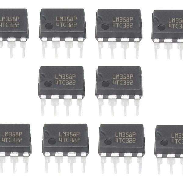 Paq 10 Piezas Ci Lm358 Lm358p Amplificador Operacional Doble
