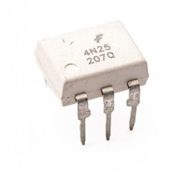 4n25 Circuito Integrado 4n25 4n25m Dip6 Phototransistor