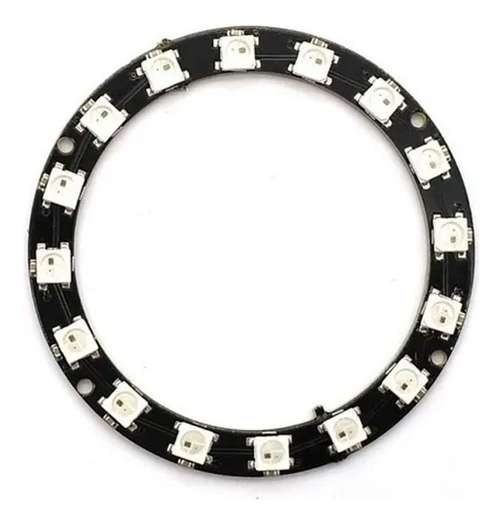 Anillo 16 Leds Rgb 5050 Ws2812 Neopixel Ring 45mm X 32mm 1 Anillo 16 Leds Rgb 5050 Ws2812 Neopixel Ring 45mm X 32mm
