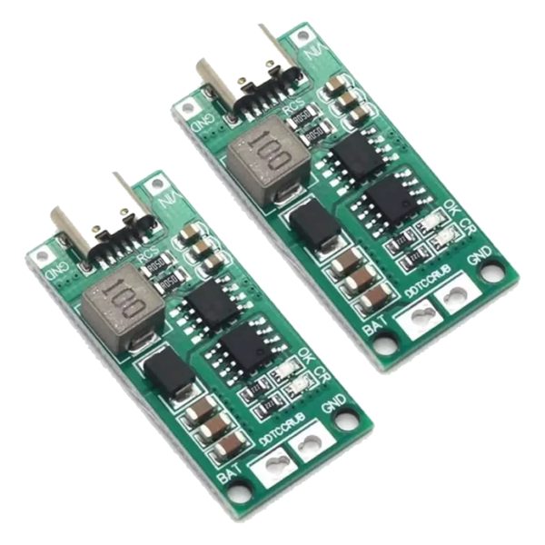 2x Cargador 5v 2s Bms Usb C Para 2 Bateria Serie 18650 8.4v