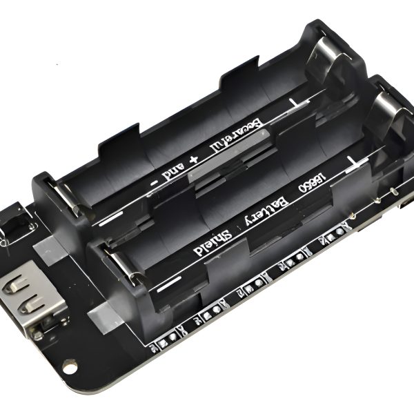 Shield Cargador 2 Baterias V8 18650 Proteccion Arduino Iot