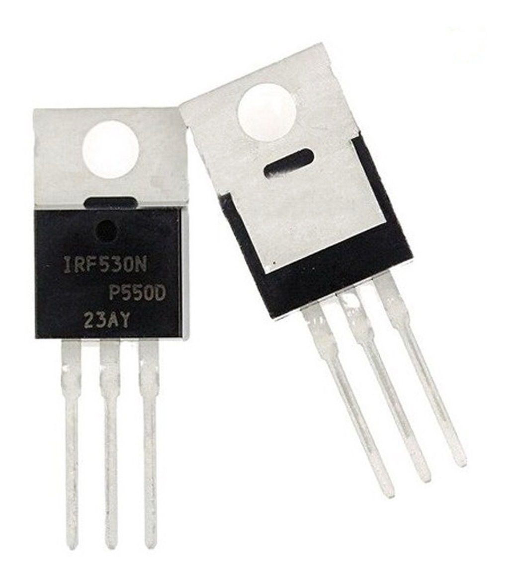 5 X Irf530n Transistor Mosfet Canal N To-220 100v 16a 1 5 X Irf530n Transistor Mosfet Canal N To-220 100v 16a