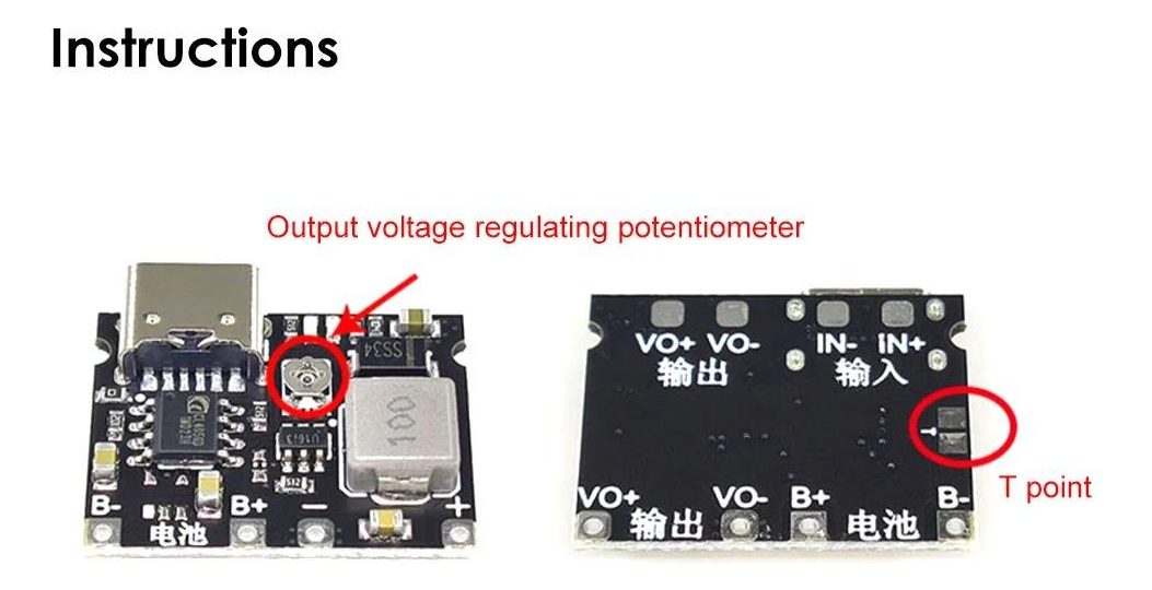 2 X Placa Cargador Bateria 1s Elevador 4.2-28v 18650 Tp4056 7 2 X Placa Cargador Bateria 1s Elevador 4.2-28v 18650 Tp4056 - Image 7