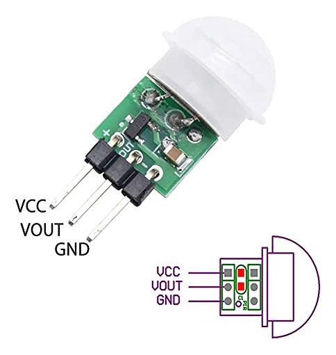 Hc-sr312 Am312 Mini Pir Sensor Movimiento Humano Arduino 6 Hc-sr312 Am312 Mini Pir Sensor Movimiento Humano Arduino - Image 6