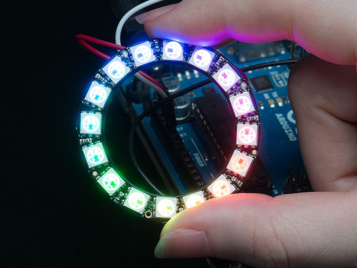 Anillo 16 Leds Rgb 5050 Ws2812 Neopixel Ring 45mm X 32mm 2 Anillo 16 Leds Rgb 5050 Ws2812 Neopixel Ring 45mm X 32mm - Image 2