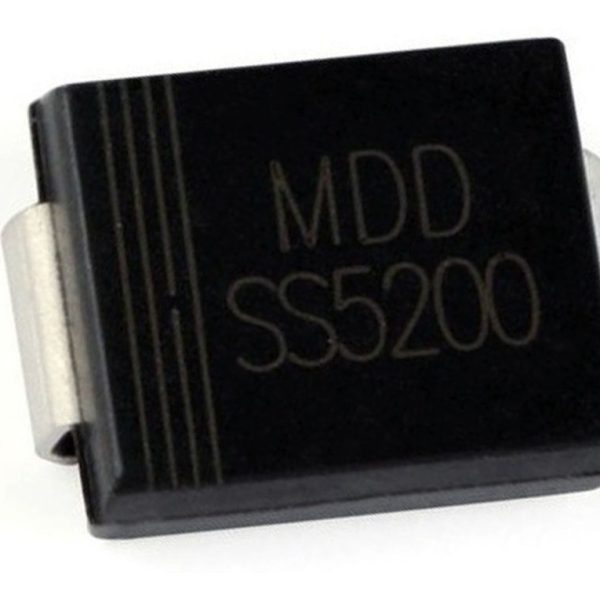 2x Ss5200 Schottky 5a 200v Diodo Rectificador Tensión Polari