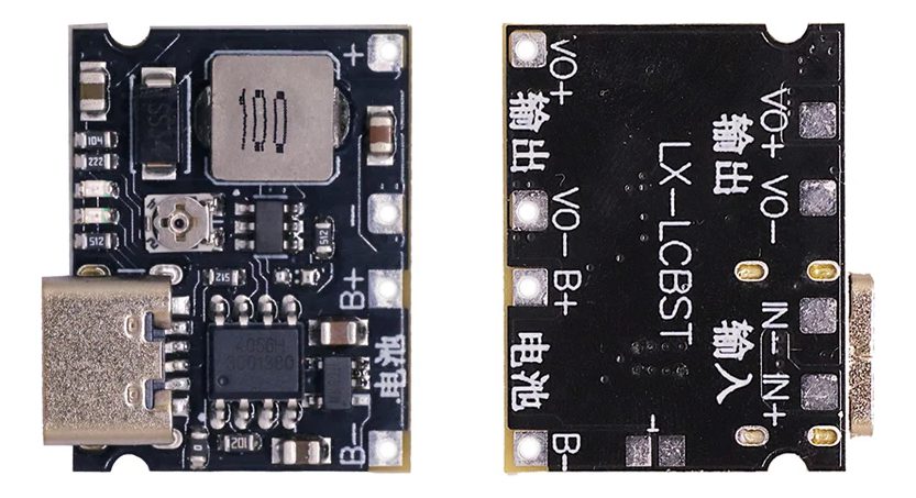 2 X Placa Cargador Bateria 1s Elevador 4.2-28v 18650 Tp4056 2 2 X Placa Cargador Bateria 1s Elevador 4.2-28v 18650 Tp4056 - Image 2