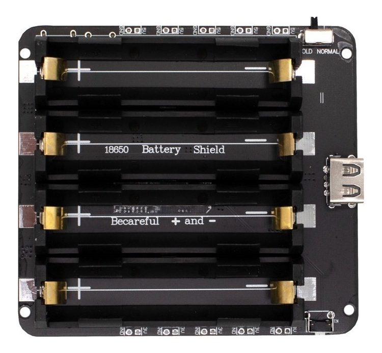 Cargador Usb 4 Baterias 18650 V3 Paralelo Y Elevador Voltaje 3 Cargador Usb 4 Baterias 18650 V3 Paralelo Y Elevador Voltaje - Image 3