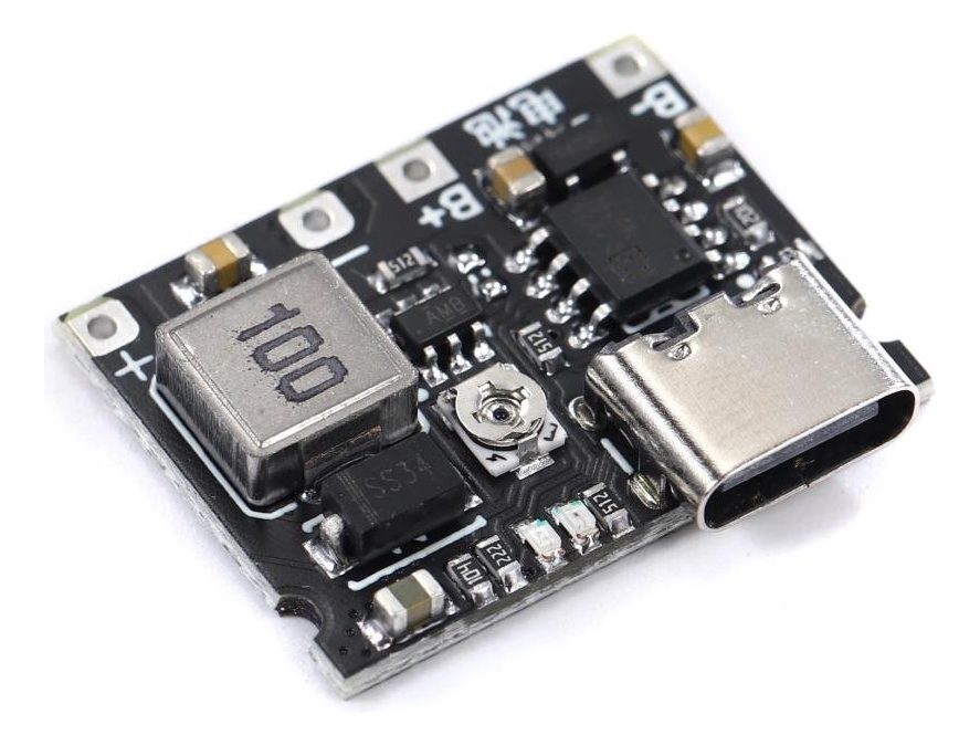 2 X Placa Cargador Bateria 1s Elevador 4.2-28v 18650 Tp4056 5 2 X Placa Cargador Bateria 1s Elevador 4.2-28v 18650 Tp4056 - Image 5