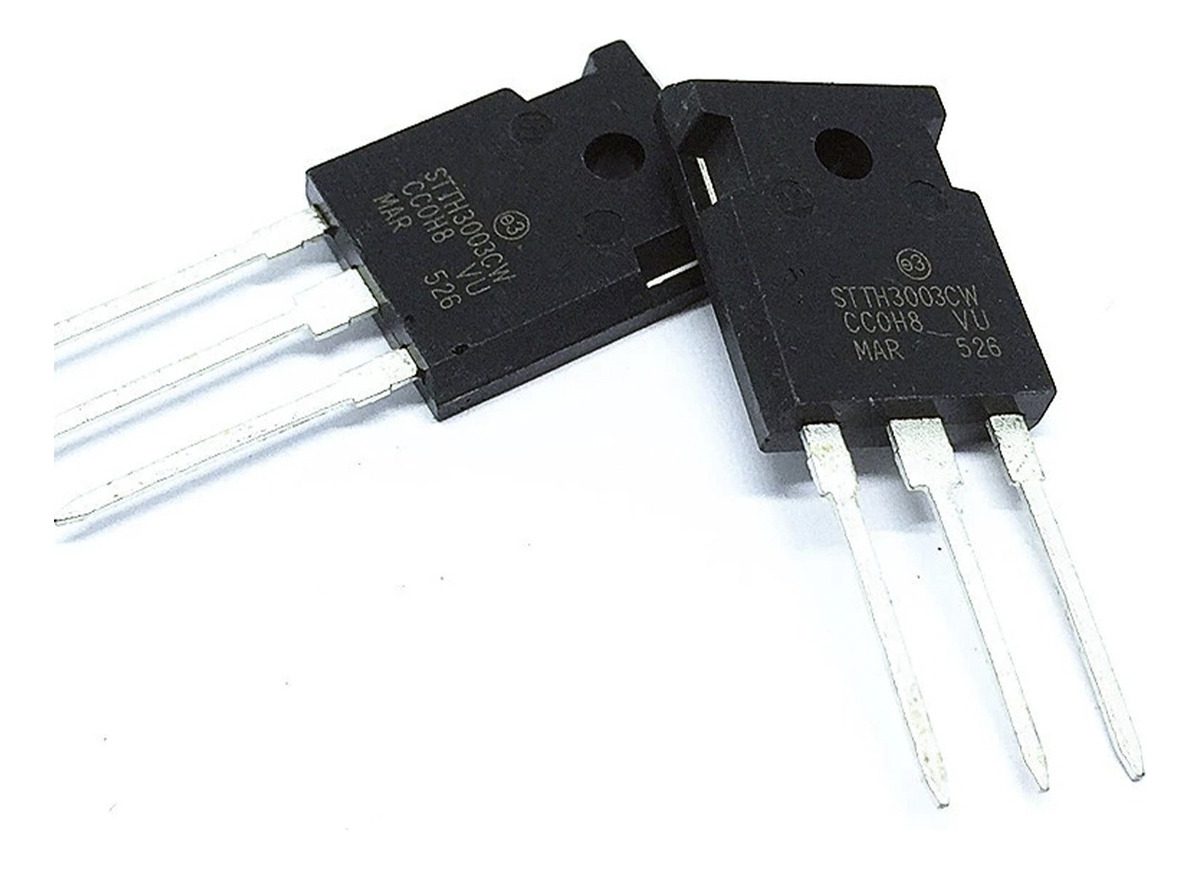 Stth3003 Stth30r03cw 300v 30 A Diodo Rect. Ultrarapido 1 Stth3003 Stth30r03cw 300v 30 A Diodo Rect. Ultrarapido