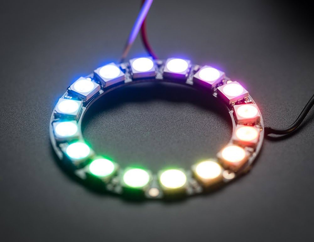 Anillo 16 Leds Rgb 5050 Ws2812 Neopixel Ring 45mm X 32mm 5 Anillo 16 Leds Rgb 5050 Ws2812 Neopixel Ring 45mm X 32mm - Image 5