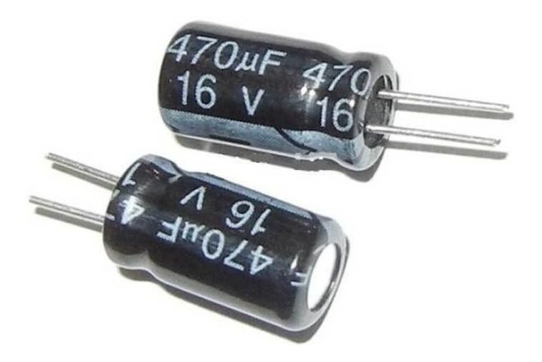 5x Condensador Capacitor 470uf 16v Alta Precision 105 Grados 1 5x Condensador Capacitor 470uf 16v Alta Precision 105 Grados