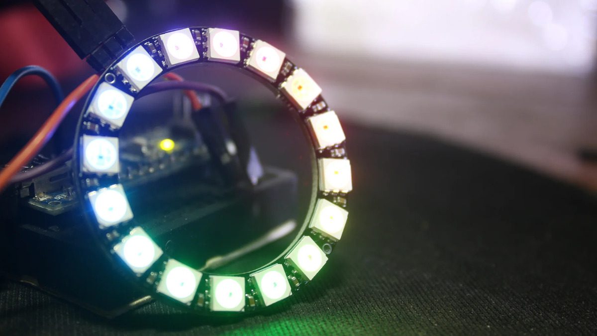 Anillo 16 Leds Rgb 5050 Ws2812 Neopixel Ring 45mm X 32mm 7 Anillo 16 Leds Rgb 5050 Ws2812 Neopixel Ring 45mm X 32mm - Image 7